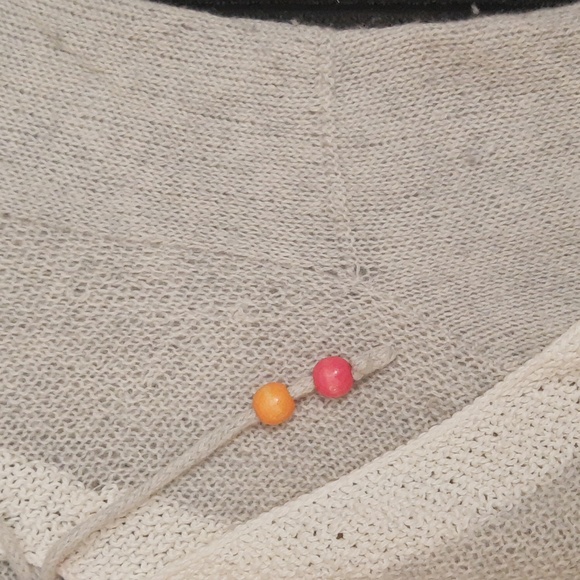 NWOT Cream Cashmere Girl Cardigan Size M - Picture 5 of 6